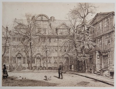 Jakobikirchhof 15-22 by Johann Theobald Riefesell